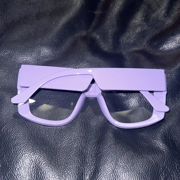 Purple fashion glasses - Picture 3 of 3